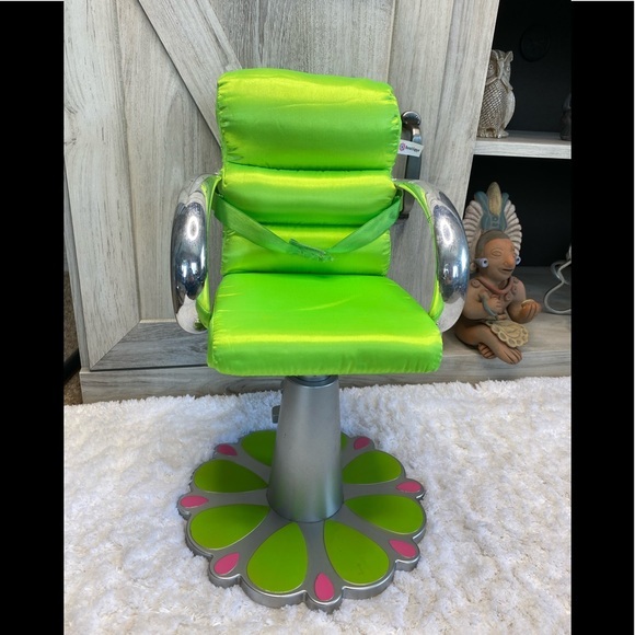 Friends Boutique Doll Hair Salon Toy Chair Fits 18" Dolls Fits American Girl - Picture 3 of 11